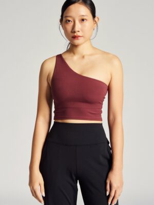 Toga Longline Bra 2.0 in Dark Cherry
