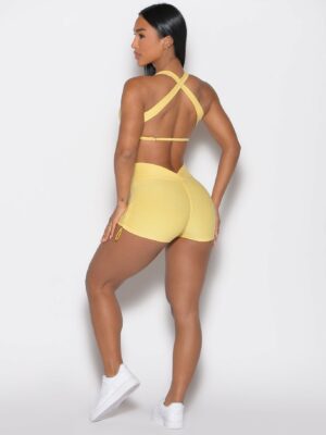 V Back Toggle Shorts