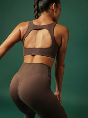 Circle Back Bra 2.0 in Espresso