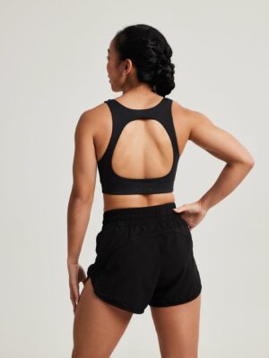 Circle Back Bra 2.0 in Black Sesame