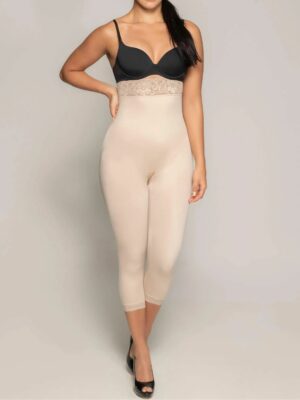 High Waist Long Leg Tummy Control Girdle
