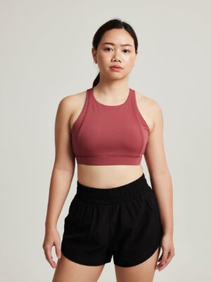 Contour High Neck Bra in Vintage