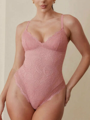 Shaping Lace Shapewear Bodysuit
