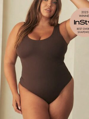 Scoop Tank Hourglass Shapewear Thong Bodysuit