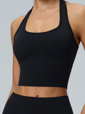 Sexy Halterneck Shockproof Sports Bra
