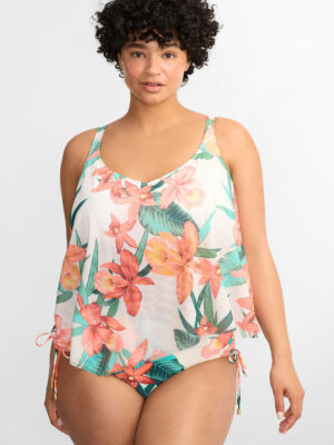 Island Flora Captive Underwire Tankini Top