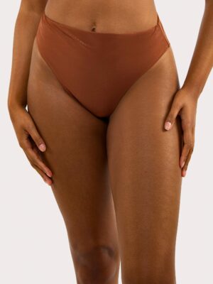 Morgan Bronze Glitter Mix & Match High-Waist Brief