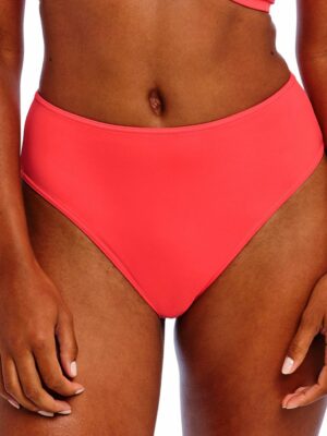 Freya Jewel Cove High Waist High Leg Brief Plain Sunset